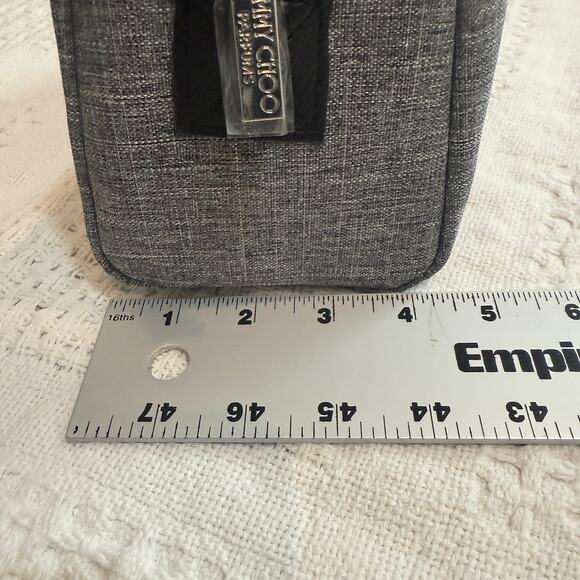 new men's Jimmy Choo Parfums unisex toiletry travel bag A3 2547 - Picture 3 of 10